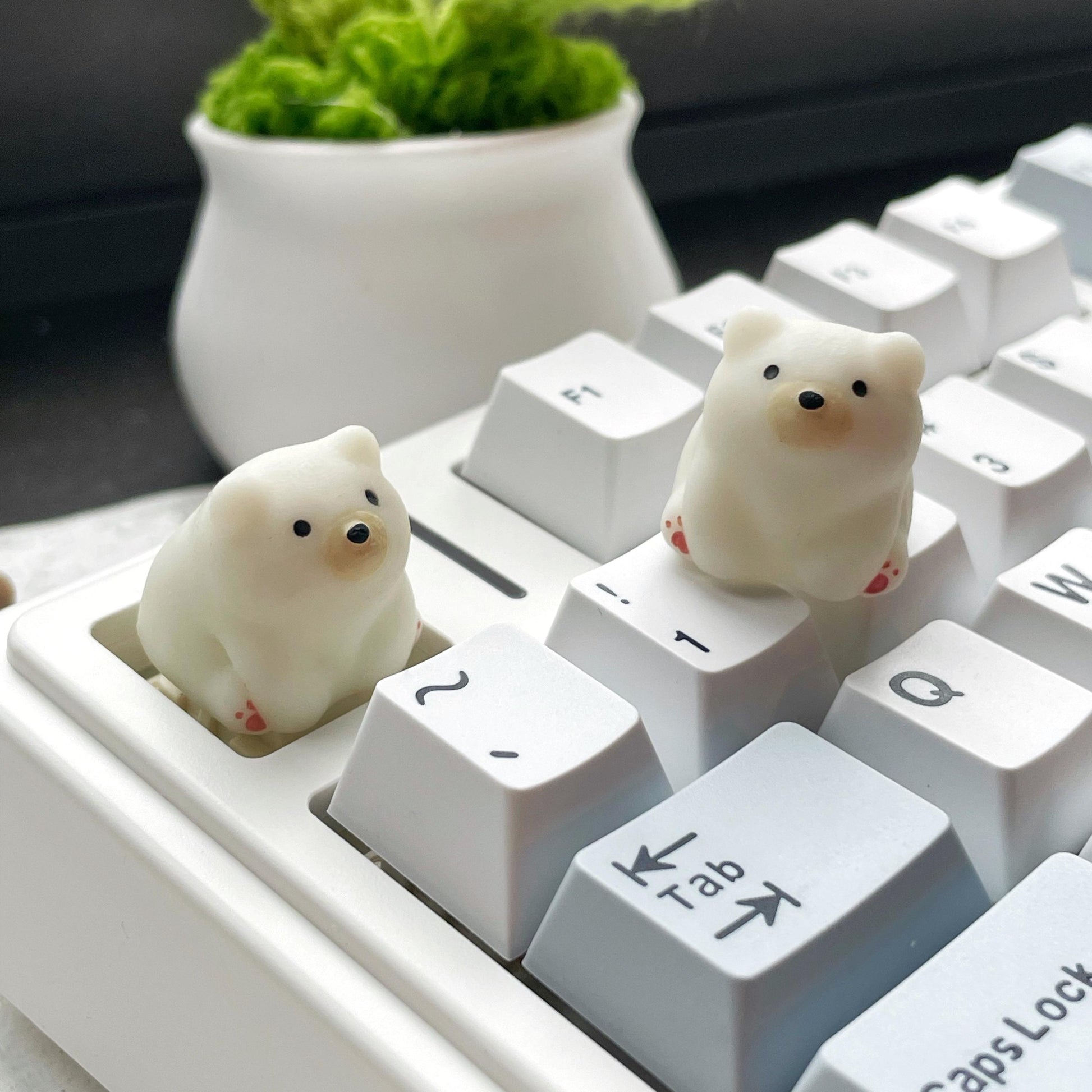 Bear Artisan Keycap | Mechanical Keyboard Cherry MX compatible