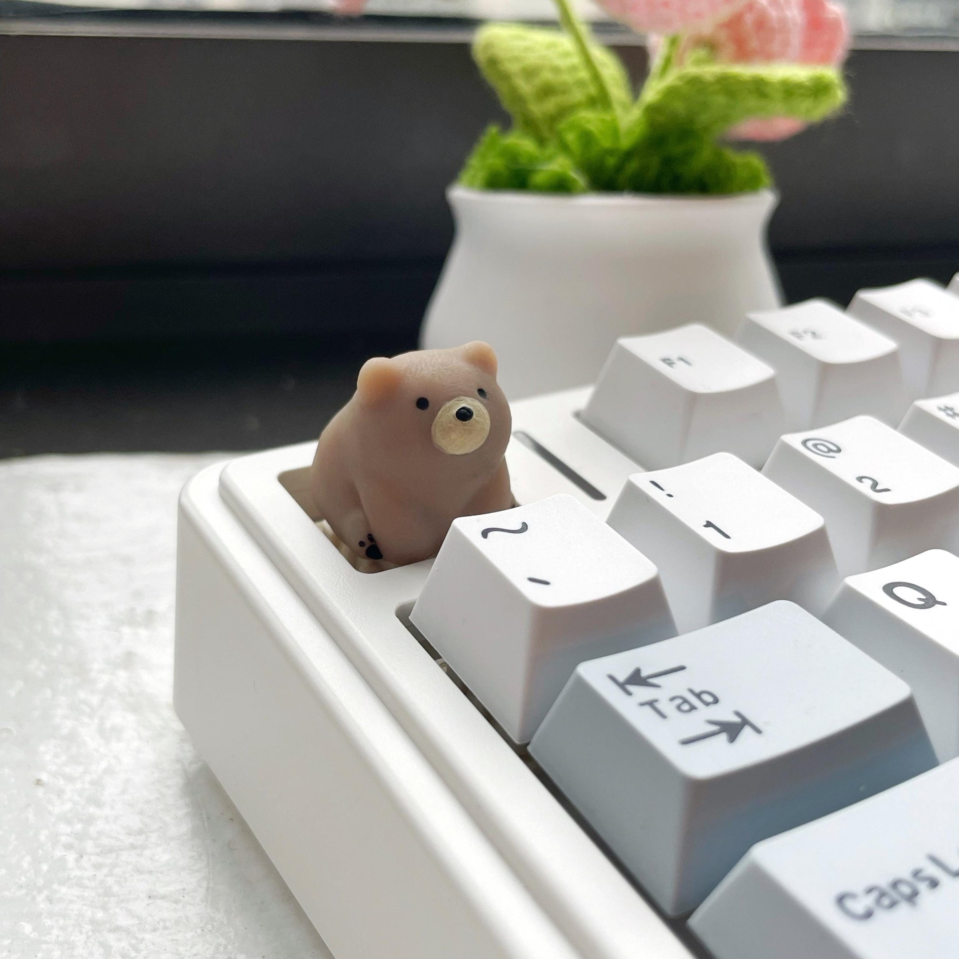 Bear Artisan Keycap | Mechanical Keyboard Cherry MX compatible