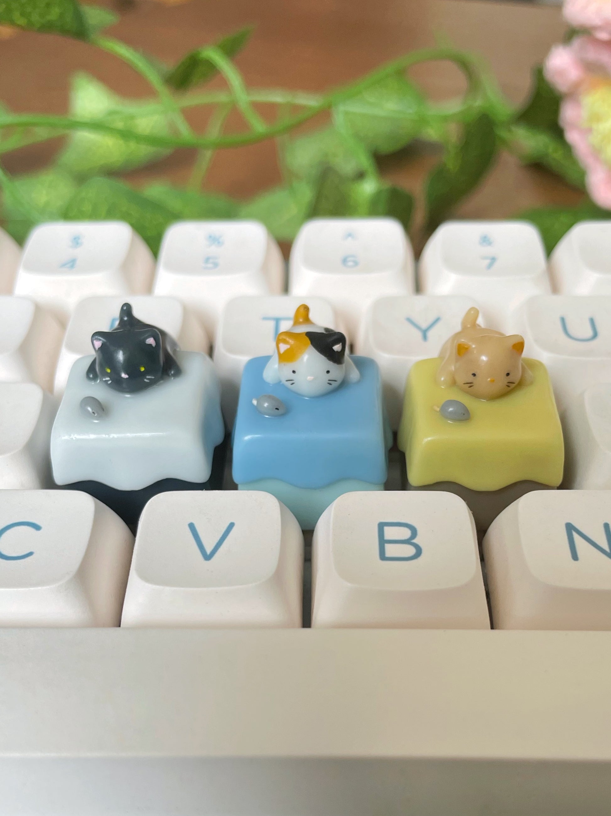 Cat Artisan Keycap | Mechanical Keyboard Cherry MX compatible