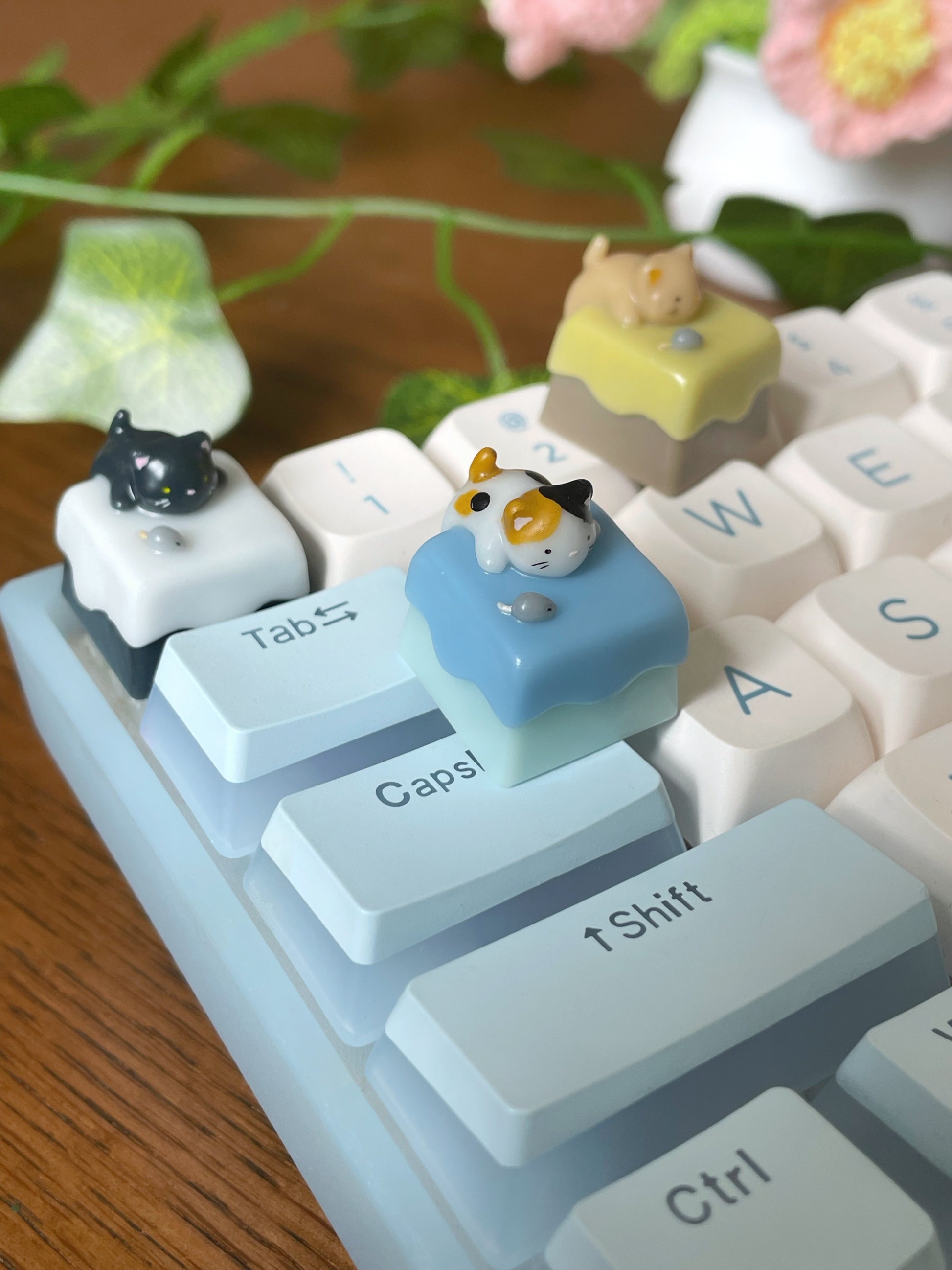Cat Artisan Keycap | Mechanical Keyboard Cherry MX compatible