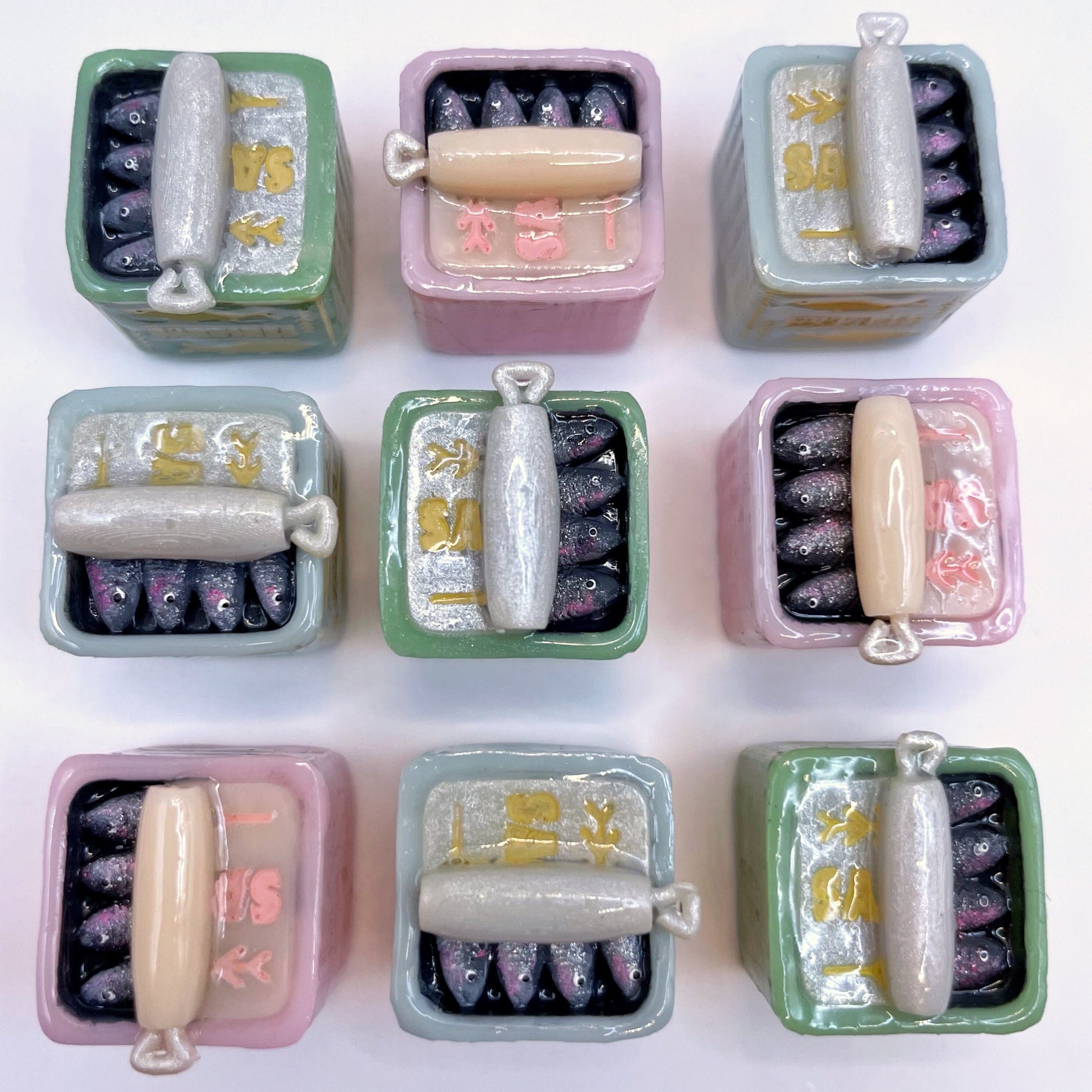 Sardine Tin Handmade Artisan Keycap | Mechanical Keyboard MX compatible