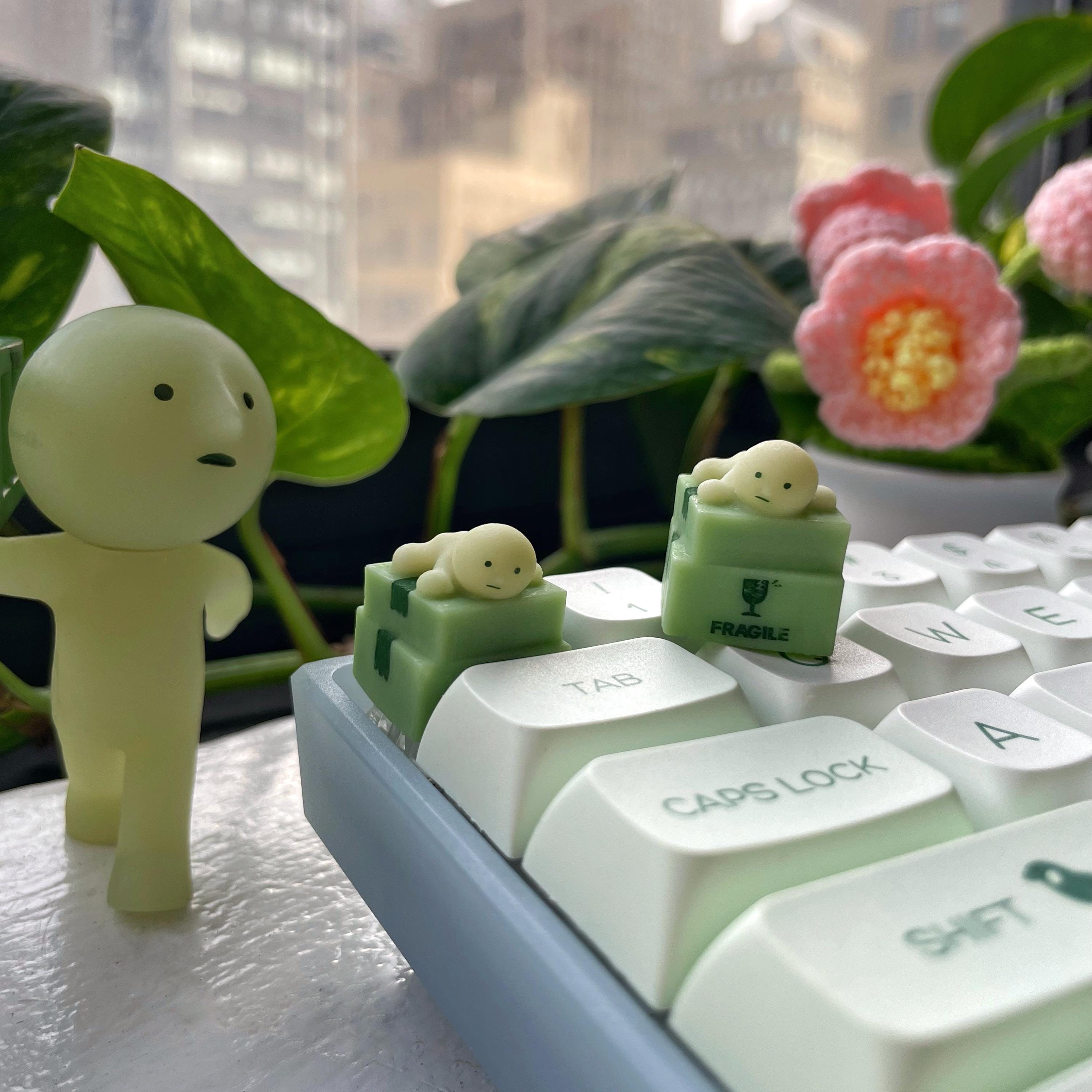 Smiski Artisan Keycap | Mechanical Keyboard Cherry MX compatible