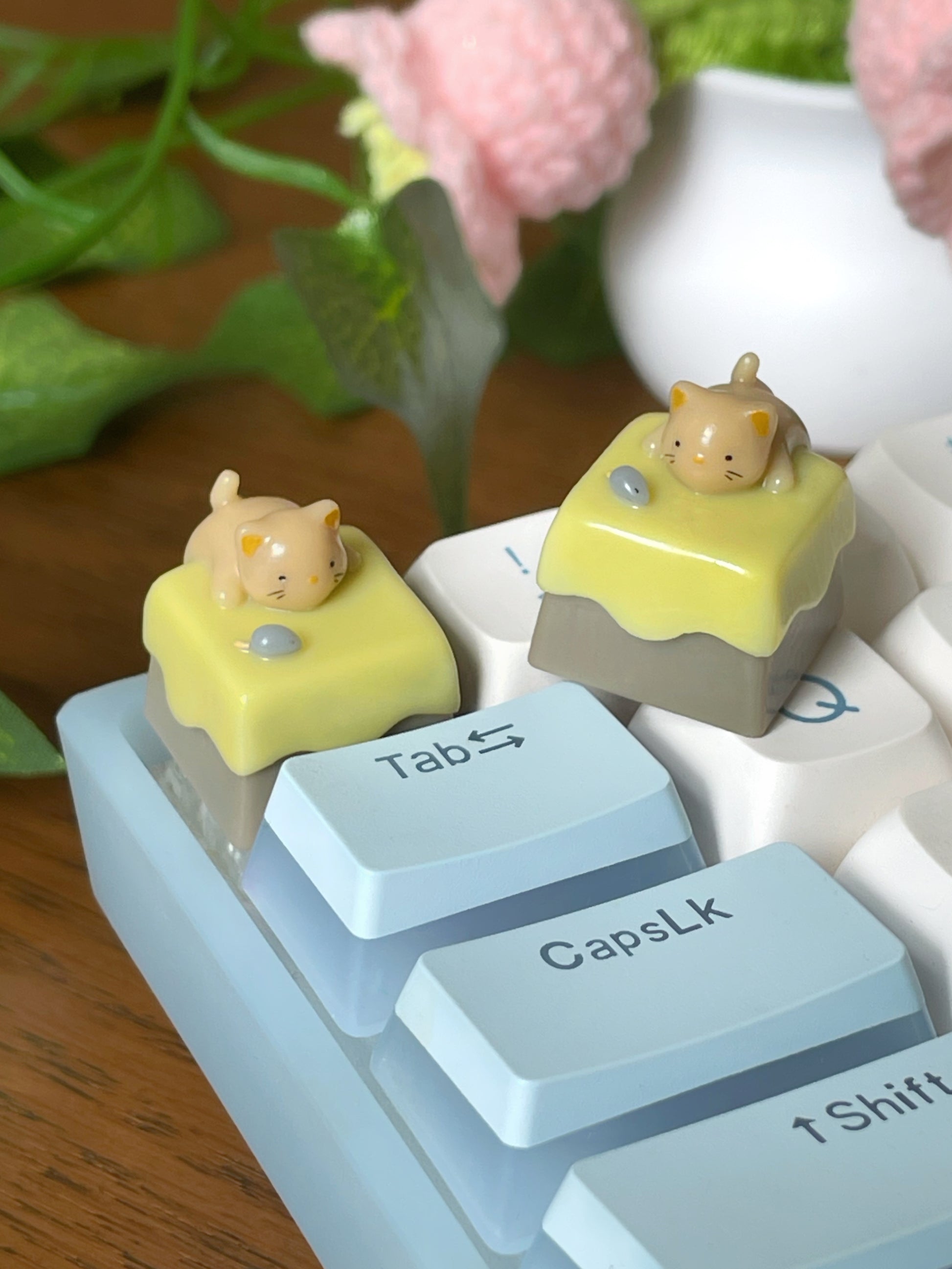 Cat Artisan Keycap | Mechanical Keyboard Cherry MX compatible