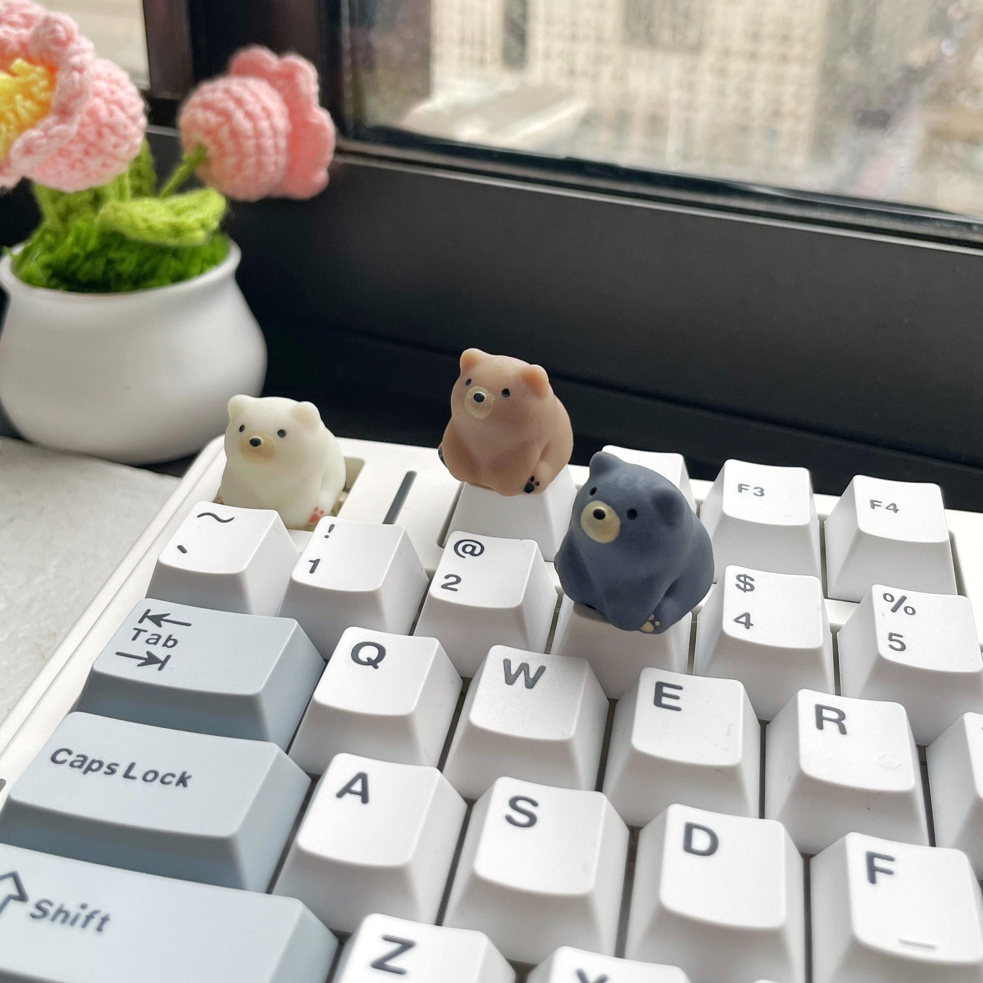 Bear Artisan Keycap | Mechanical Keyboard Cherry MX compatible