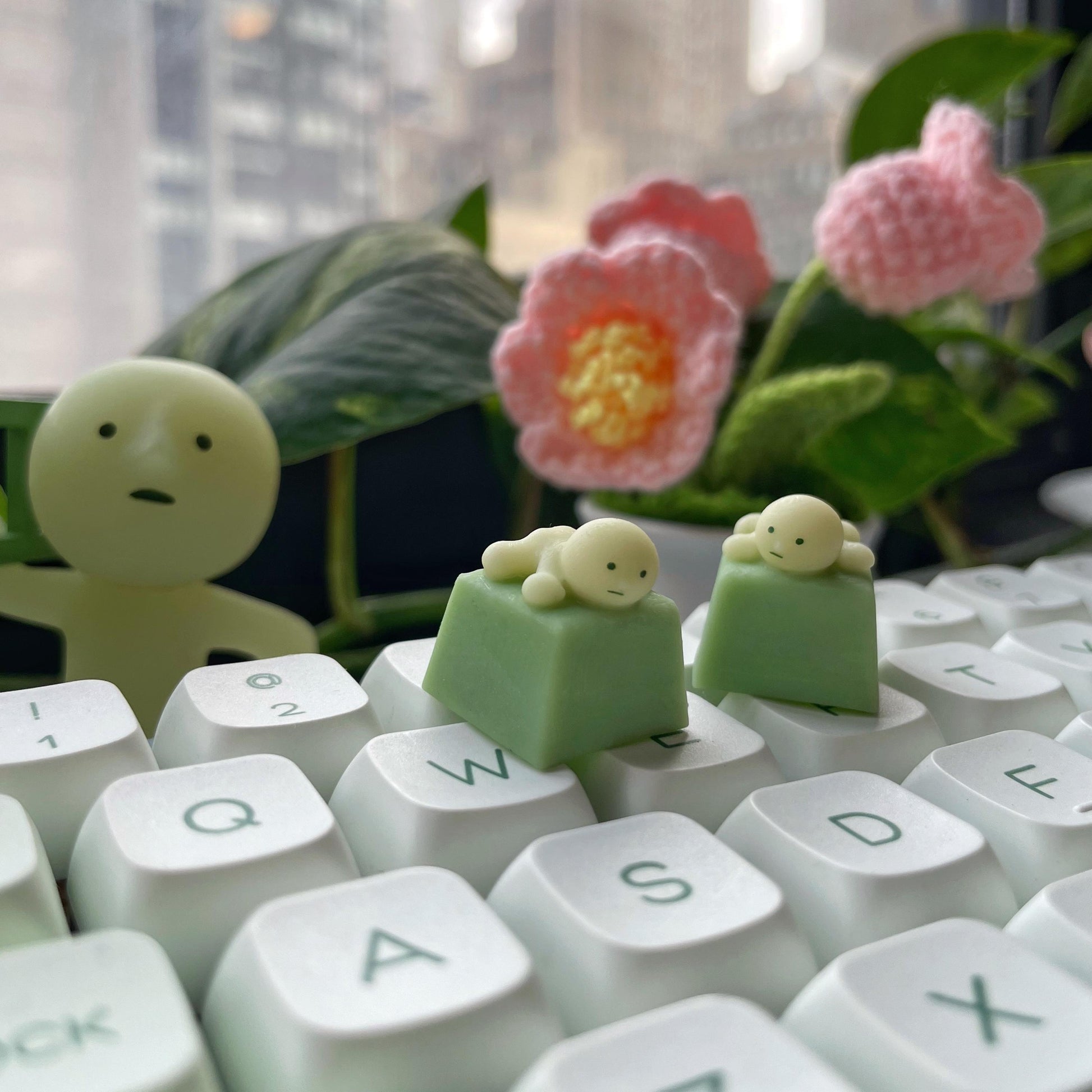 Smiski Artisan Keycap | Mechanical Keyboard Cherry MX compatible
