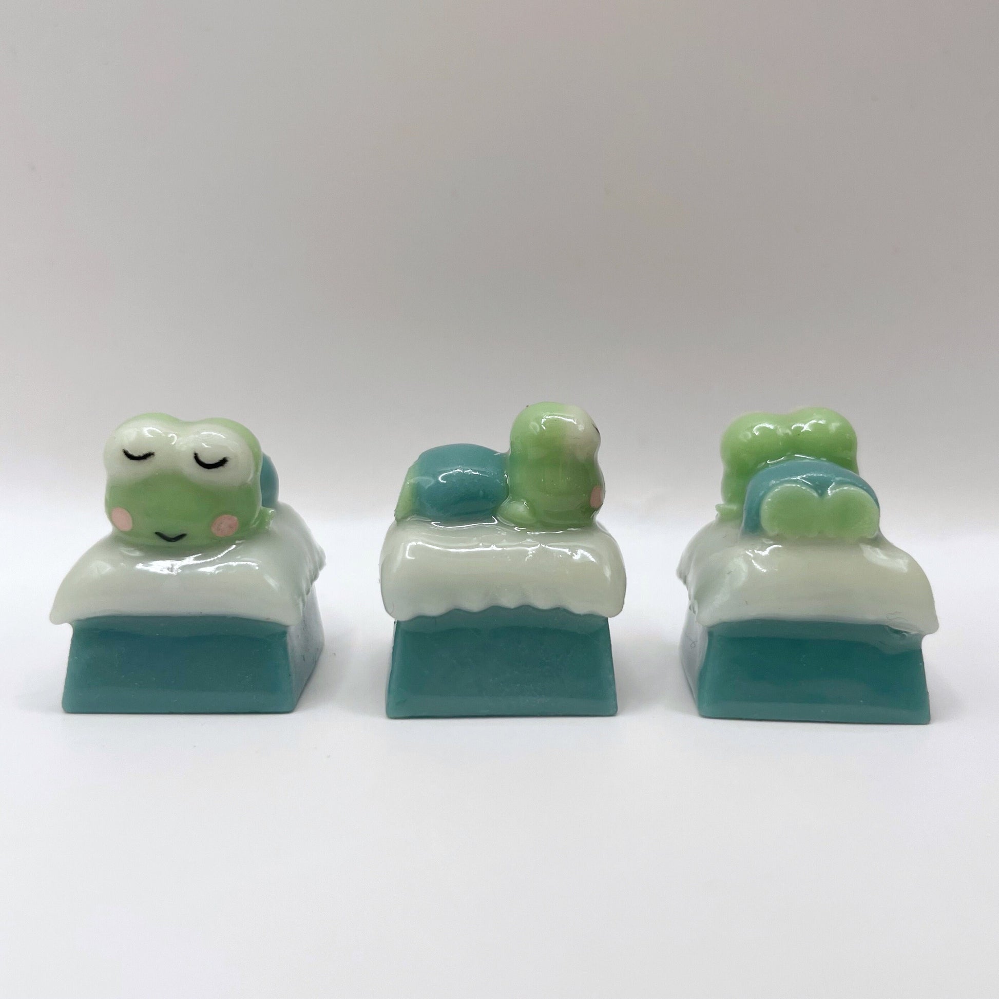 Sleepy Frog Artisan Keycap | Mechanical Keyboard MX compatible
