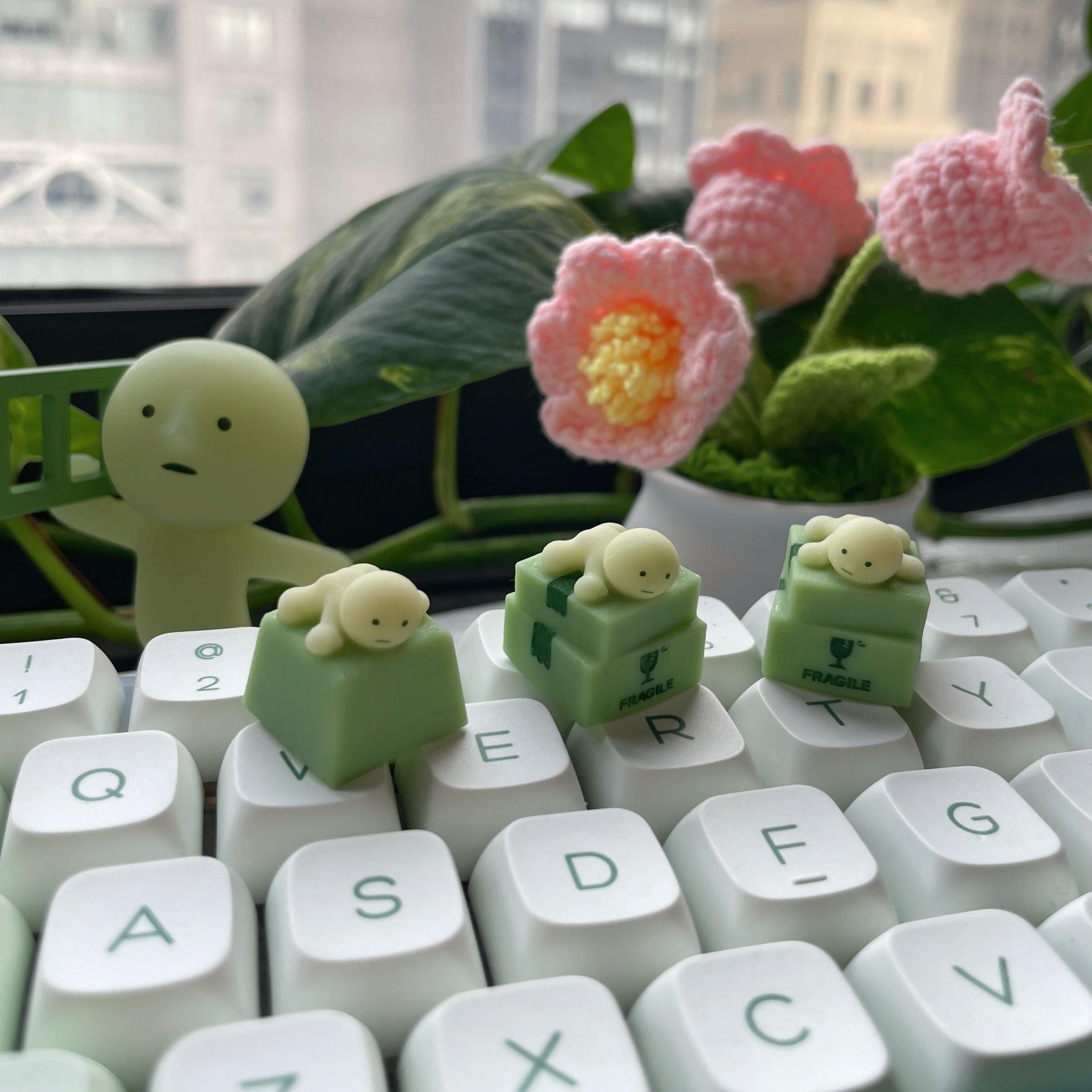 Smiski Artisan Keycap | Mechanical Keyboard Cherry MX compatible