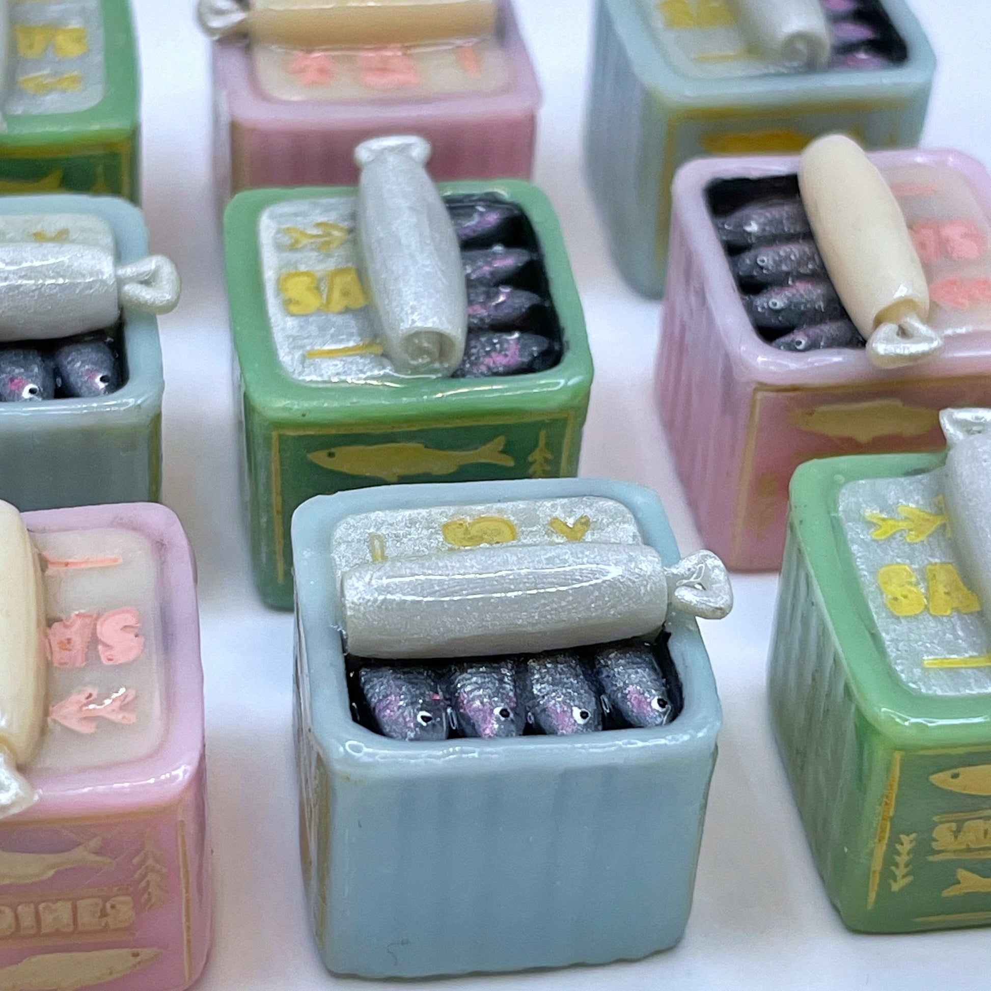 Sardine Tin Handmade Artisan Keycap | Mechanical Keyboard MX compatible